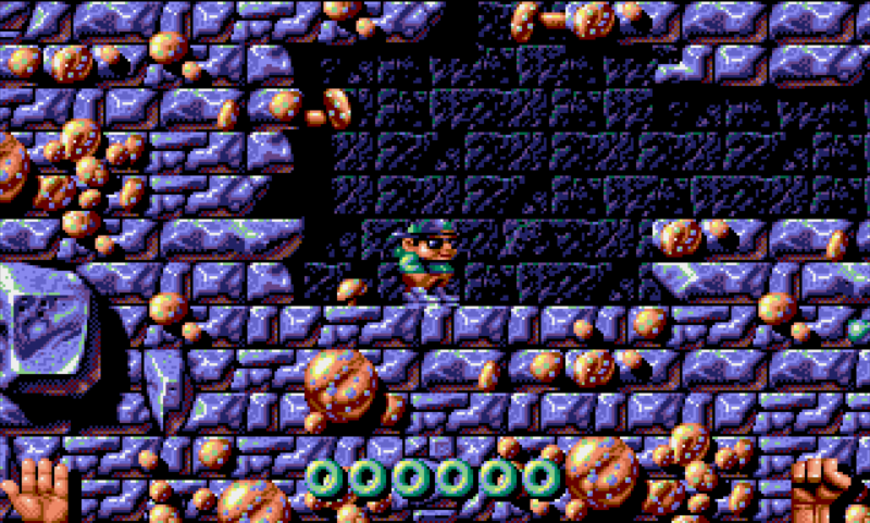 Magic Pockets - Atari ST game screenshot (1991) by Renegade